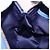 Borsa a tracolla Salvatore Ferragamo Vala Chain in pelle blu e oro Auth 197212V D'oro - vista 19