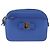 Borsa a tracolla Salvatore Ferragamo Vala Chain in pelle blu e oro Auth 197212V D'oro - vista 2