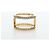 LOUIS VUITTON Anel LV Iconic Strass metal Gold Tone M1463M LV Auth 195935M - vista 4
