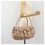 Borsa Salvatore Ferragamo Gancini in pelle beige argento Auth 197508A - vista 24