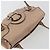 Borsa Salvatore Ferragamo Gancini in pelle beige argento Auth 197508A - vista 6