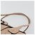 Borsa Salvatore Ferragamo Gancini in pelle beige argento Auth 197508A - vista 8