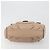 Borsa Salvatore Ferragamo Gancini in pelle beige argento Auth 197508A - vista 9