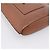 LOEWE Dice Pocket Shoulder Pouch Leather Brown Auth ka5746 Marrone - vista 13