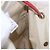Hermès Borsa a tracolla HERMES Aline PM Canvas Beige Red Auth 198647A Rosso - vista 17