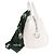 Borsa a tracolla Lacoste in pelle bianca Bianco - vista 2