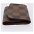 LOUIS VUITTON Damier Ebene Bouton de Manchette Case Cuff Case LV Auth BA15058 - vista 5