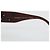 Occhiali da sole CHANEL Camelia Plastica Marrone CC Auth 198827 - vista 9