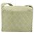 Borsa a tracolla CHANEL Matelassé in camoscio verde con CC tono oro Auth BA14888A - vista 3