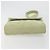 Borsa a tracolla CHANEL Matelassé in camoscio verde con CC tono oro Auth BA14888A - vista 9