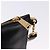Borsa a pochette VERSACE in pelle nera e oro Auth BA15138A Nero D'oro - vista 14