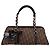 Borsa a mano Christian Dior Trotter Romantic PVC Brown Silver Auth am12294SAM Marrone Argento - vista 2