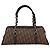Borsa a mano Christian Dior Trotter Romantic PVC Brown Silver Auth am12294SAM Marrone Argento - vista 3