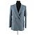 Blazer Maje de lana azul