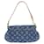 LOUIS VUITTON Monogram Denim Mini Preity Hand Bag Blue M95050 LV Auth 197489SAM - vista 3