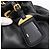 Borsa Tote PRADA in pelle di vitello Nero Oro Auth am12245SAM D'oro - vista 14
