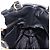 Borsa Tote PRADA in pelle di vitello Nero Oro Auth am12245SAM D'oro - vista 18