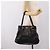 Borsa Tote PRADA in pelle di vitello Nero Oro Auth am12245SAM D'oro - vista 23