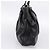 Borsa Tote PRADA in pelle di vitello Nero Oro Auth am12245SAM D'oro - vista 4