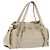Borsa Tote Miu Miu Vitello Lux Leather Beige Gold Auth 198369M D'oro