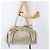 Borsa Tote Miu Miu Vitello Lux Leather Beige Gold Auth 198369M D'oro - vista 22