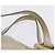 Borsa Tote Miu Miu Vitello Lux Leather Beige Gold Auth 198369M D'oro - vista 8