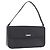 Borsa a tracolla BURBERRY in pelle nera argento Auth 196645A Nero