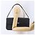 Borsa a tracolla BURBERRY in pelle nera argento Auth 196645A Nero - vista 23