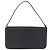 Borsa a tracolla BURBERRY in pelle nera argento Auth 196645A Nero - vista 3