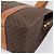 Céline Borsa Tote CELINE Macadam Canvas PVC Pelle Marrone Oro Auth am12243V D'oro - vista 10