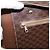 Céline Borsa Tote CELINE Macadam Canvas PVC Pelle Marrone Oro Auth am12243V D'oro - vista 19