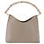 Borsa a tracolla GUCCI Bamboo in pelle beige tono oro 001 2058 1883 Auth BA14832 - vista 3
