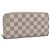 LOUIS VUITTON Damier Azur Zippy Wallet Cartera Larga N60019 LV Auth BA14914