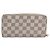 LOUIS VUITTON Damier Azur Zippy Wallet Cartera Larga N60019 LV Auth BA14914 - vista 3