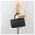 BURBERRY Mini Boston Bag PVC Navy Gold Auth mr2850 Golden Navy blue - view 24