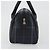 BURBERRY Mini Boston Bag PVC Navy Gold Auth mr2850 Golden Navy blue - view 5