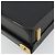MCM Vicetos Logogram Mini Trunk PVC Leather 2way Black Gold Auth 196839A Nero D'oro - vista 15