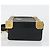 MCM Vicetos Logogram Mini Trunk PVC Leather 2way Black Gold Auth 196839A Nero D'oro - vista 5