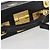 MCM Vicetos Logogram Mini Trunk PVC Leather 2way Black Gold Auth 196839A Nero D'oro - vista 7