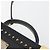 MCM Vicetos Logogram Mini Trunk PVC Leather 2way Black Gold Auth 196839A Nero D'oro - vista 8