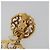 CHANEL Pierce Metal Gold Tone CC Auth 198818V - vista 10