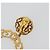 CHANEL Pierce Metal Gold Tone CC Auth 198818V - vista 16