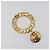 CHANEL Pierce Metal Gold Tone CC Auth 198818V - vista 2