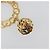 CHANEL Pierce Metal Gold Tone CC Auth 198818V - vista 4