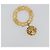 CHANEL Pierce Metal Gold Tone CC Auth 198818V - vista 5