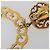 CHANEL Pierce Metal Gold Tone CC Auth 198818V - vista 7