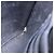 Saffiano Borsa a pochette PRADA in pelle Safiano Nero Argento Auth mr2853 - vista 21