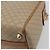 Céline Borsa a mano CELINE Macadam Canvas PVC Beige Gold Auth 196656A D'oro - vista 12