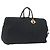 Borsa Christian Dior Canage Boston Nylon Nero Oro Auth 193370A D'oro