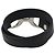 Hermès Bracciale HERMES Papan Pelle Nero Argento Auth 195944M - vista 3